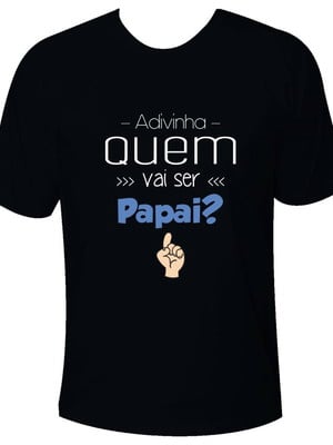 Camiseta adivinha quem vai ser papai