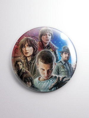 Bottons stranger things- button boton