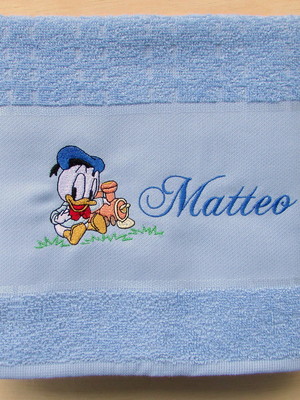 Toalha de banho personalizada