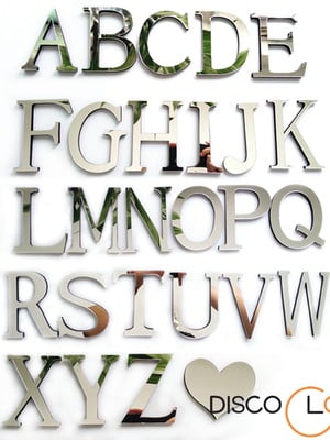 Letras decorativas