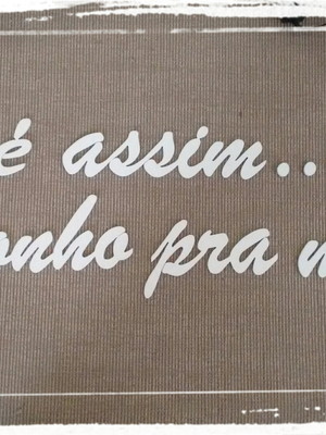 Frase decorativa