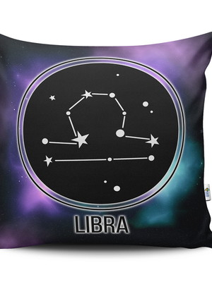 Almofada 40x40 signos libra horóscopo mistic