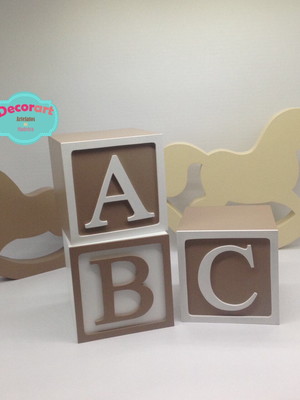 Cubos abc 10x10cm