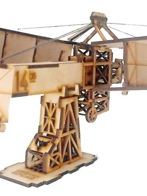 Kit - 14 bis e torre eiffel quebra cabeça 3d