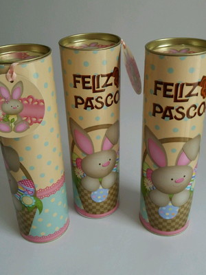 Lata com rotulo personalizado