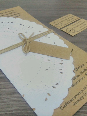 Convite de casamento debora