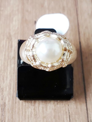 Anel pérola elegance