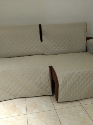 Protetor de sofa retratil 2,40 de acento com 2 modulos