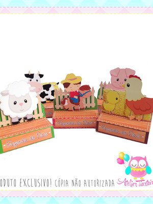 Porta bis duplo fazendinha