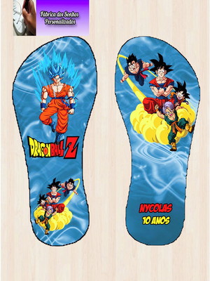 Chinelo dragon ball