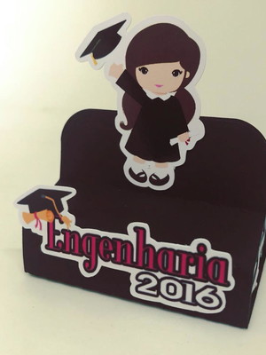 Embalagem para chocolate duplo formatura