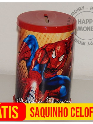 Cofre personalizado homem aranha