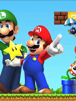 Painel super mario 3d g - frete grátis