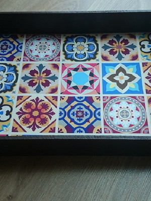 Bandeja mdf retangular grande