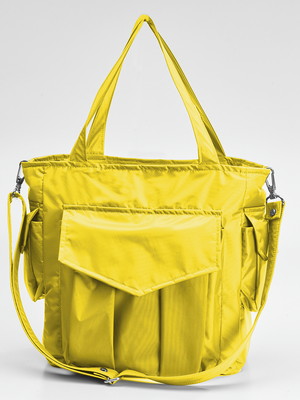 Bolsa fulaninha nova iorque amarelo