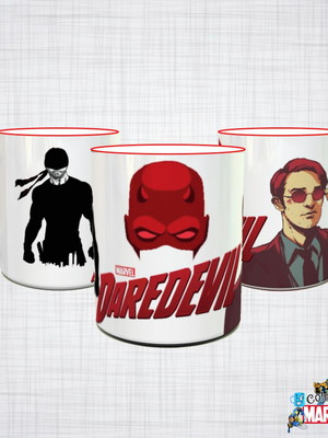 Caneca porcelana demolidor daredevil marvel netflix