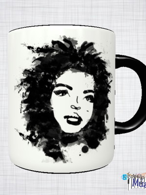 Caneca porcelana lauryn hill
