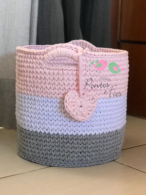 Cesto fio malha 30x30