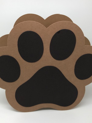 Caixinha pata de urso / cachorro