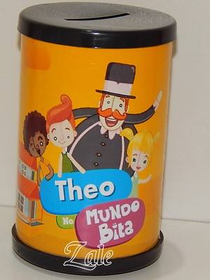 Cofrinho personalizado mundo bita