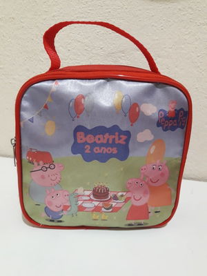 Lancheira personalizada de mão
