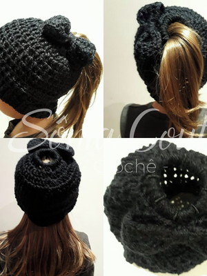 Gorro para rabo de cavalo