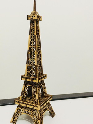 Torre eiffel miniatura em mdf