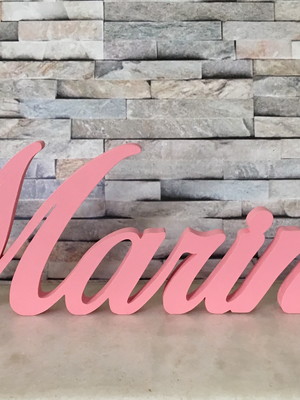 Letras decorativas nomes personalizados