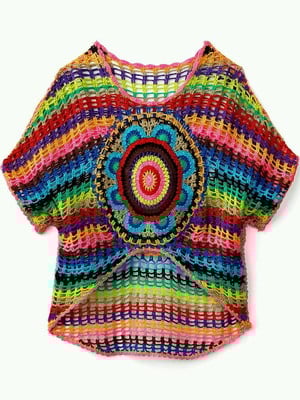 Blusa de croche