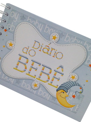 Diário do bebe menino