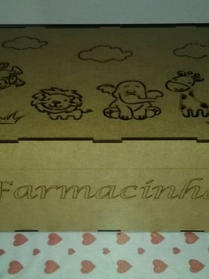 Farmacinha g - mdf cru