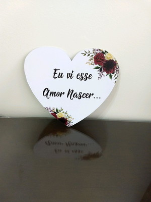 Plaquinhas para casamento