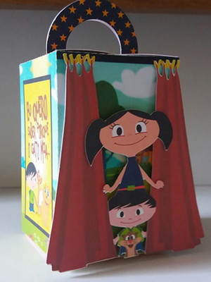 Caixa com alça show da luna