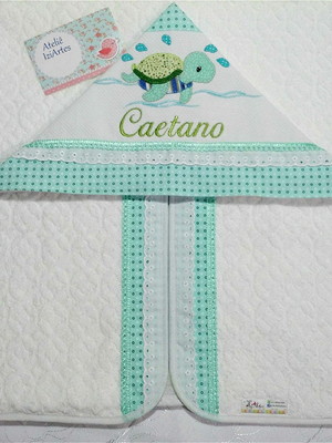 Toalha de banho personalizada