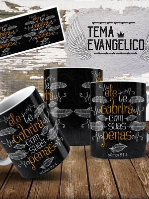 Caneca ele te cobrirá com suas penas