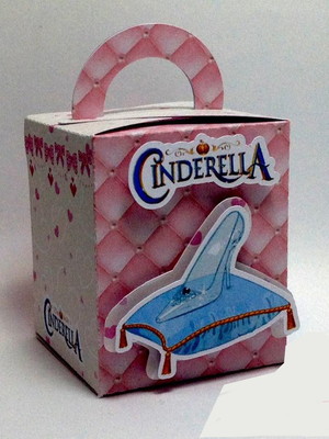 Caixa box com alça cinderela