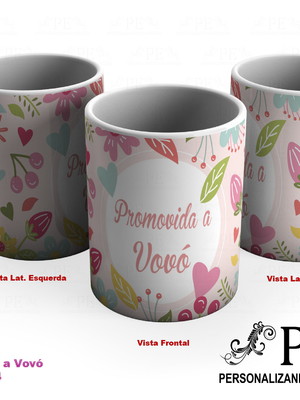 Caneca promovido a vovó 14