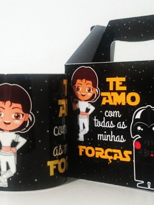 Caneca te amo com todas as minhas forças