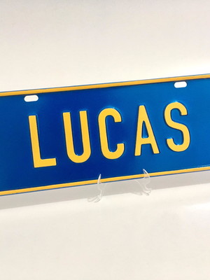 Placa de carro decorativa maternidade