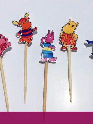 Topper para docinhos - backyardigans