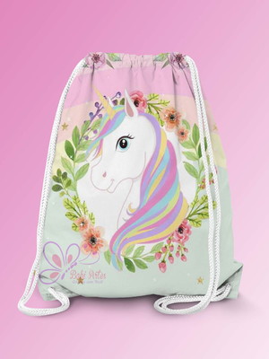 Mochilinha personalizada unicórnio