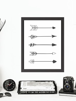 Poster com moldura flechas 2