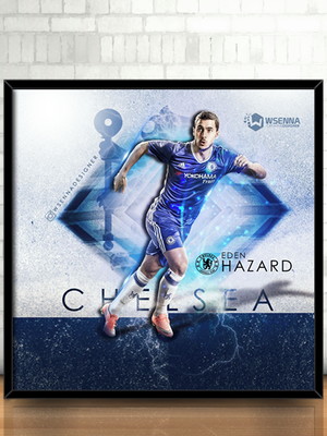 Quadro eden hazard / chelsea