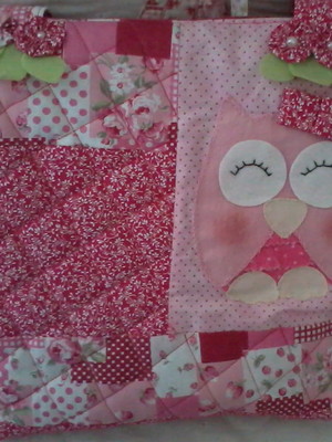 Bolsa sacola de corujinha