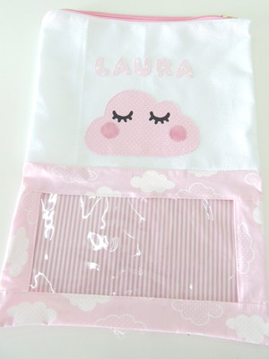 Saco para roupa com visor