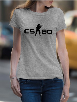Baby look feminina games couter strike cs go 100% algodão