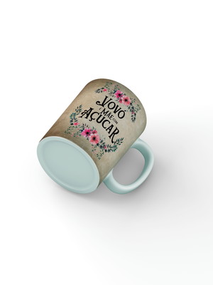 Caneca vovó é mãe com açúcar