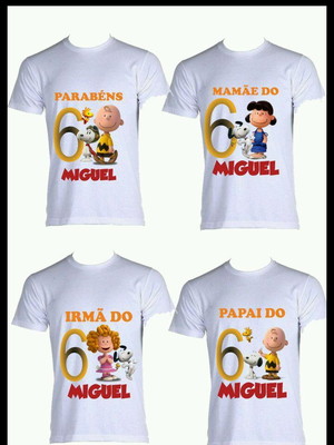 Blusas personalizadas kit com 4