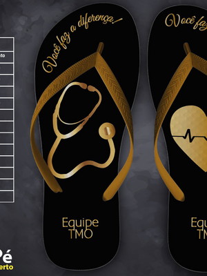 Chinelo formatura medicina personalizados