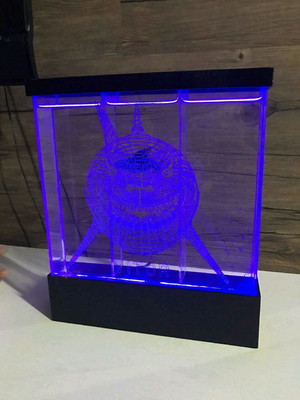 Aquario e luminaria beta shark